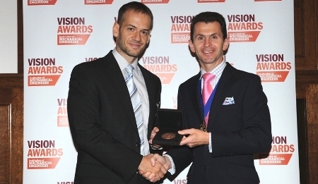 Vasilis P Pasialis joint winner of the 2013 George Stephenson Gold Medal
