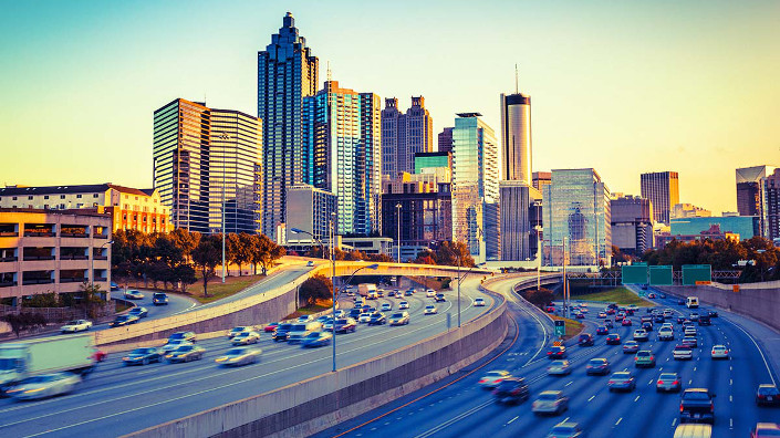 Traffic INSIDE 03 In Atlanta, Georgia smart traffic monitoring includes thermal cameras (Credit: iStock)