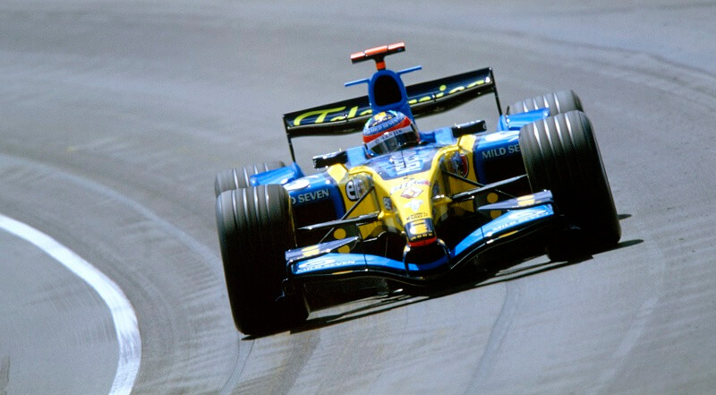 Fernando Alonso Renault Indianapolis 2005