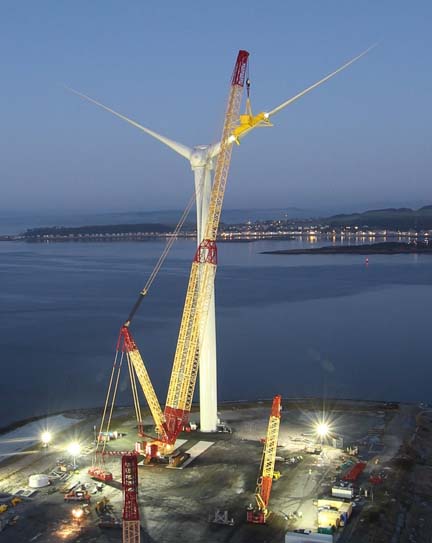 macrobert MP2 The 7MW turbine at Hunterston