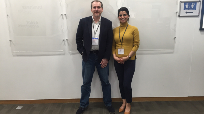 oxford Mike Lawton and Shefali Sharma of Oxford Space Systems