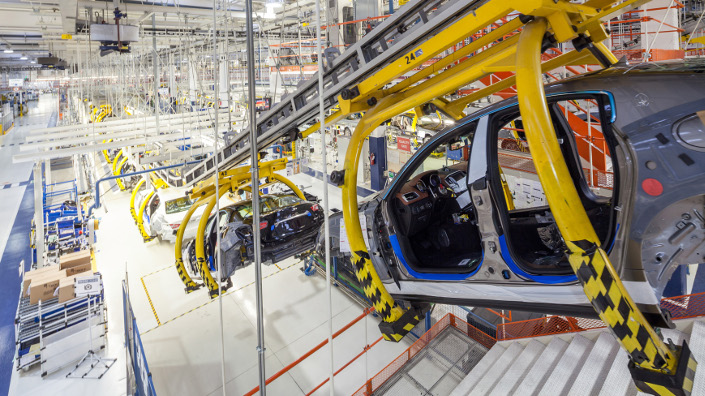 Smart INSIDE 01 Maserati uses Siemens smart factory technology in the Ghibli production line (Credit: Siemens)