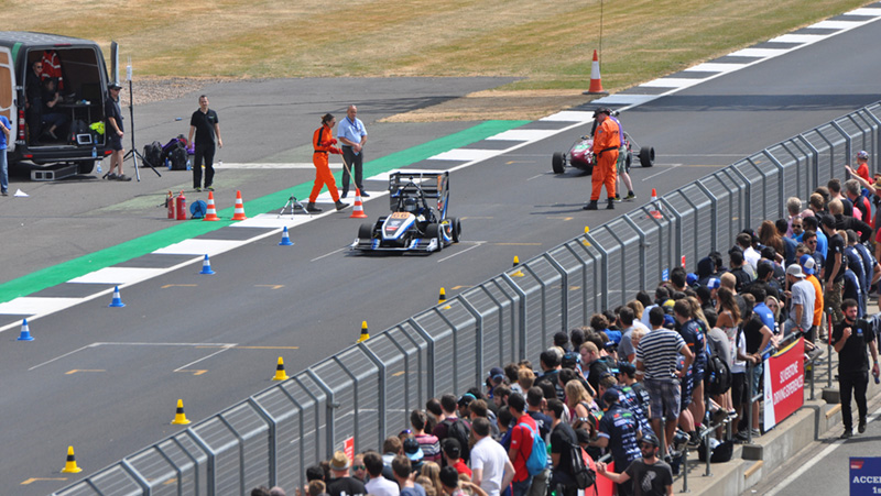 Car 66 Monash University taking part in Sunday's Endurance event