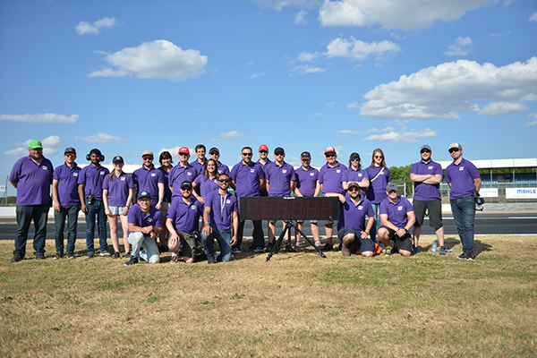 Volunteers - central to the event