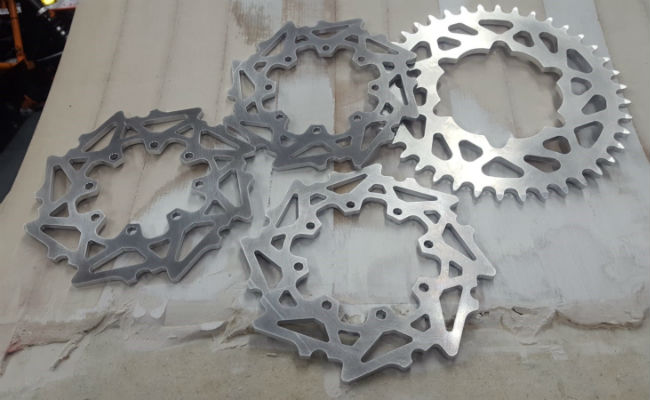 3-Axis CNC Sprocket & brake spiders 3-Axis CNC Sprocket & brake spiders
