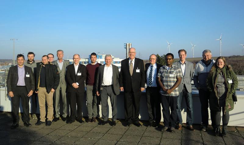  L to R Phil Csiba,BW ano1,BW ano2,Matthias Scharffenberger,Rob Rickell,Steven Kirkham,Mirco Anconetani,Dr Stefan Münz (BW),Dr David Foster,David Eyre-Jackson,John P Asaba,Tristian Carmicheal,Hubert&amp;Faye Heumann