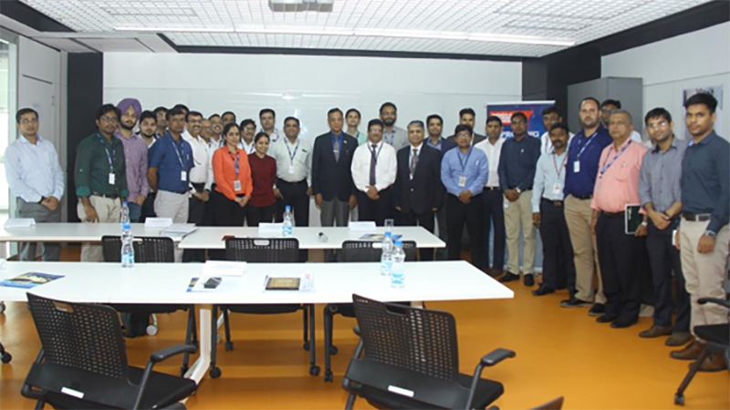 Conference attendees, Gurgaon, India. 