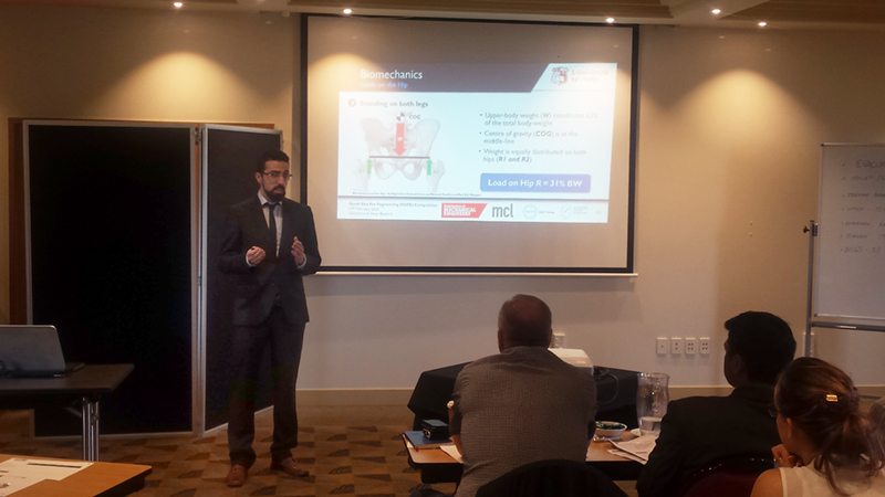 SOFE Winner Donald Dalli giving his presentation