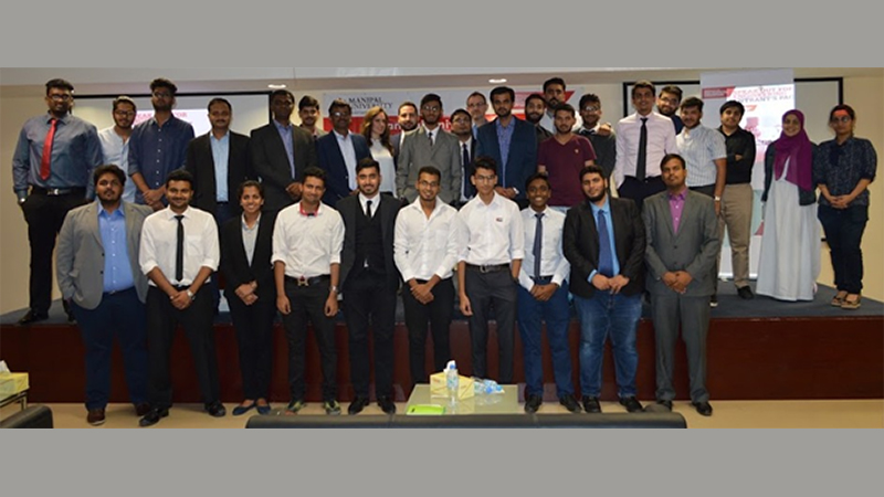Participants, panel and guests at the UAE SoFE competition 2017