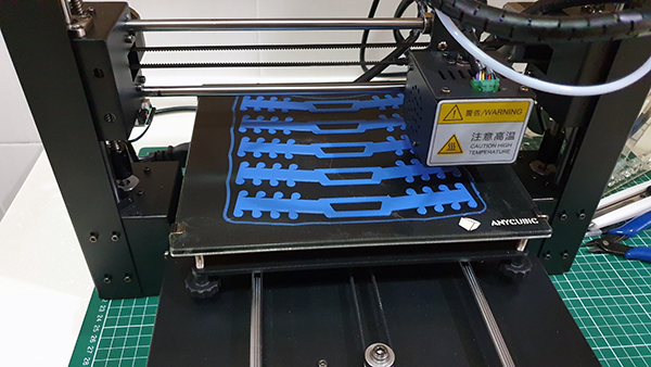  Printing the ear buckle 