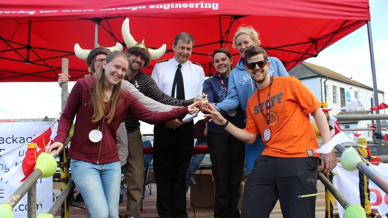 Staff at the Cardboard Boat Race 2016 Staff at the Cardboard Boat Race 2016