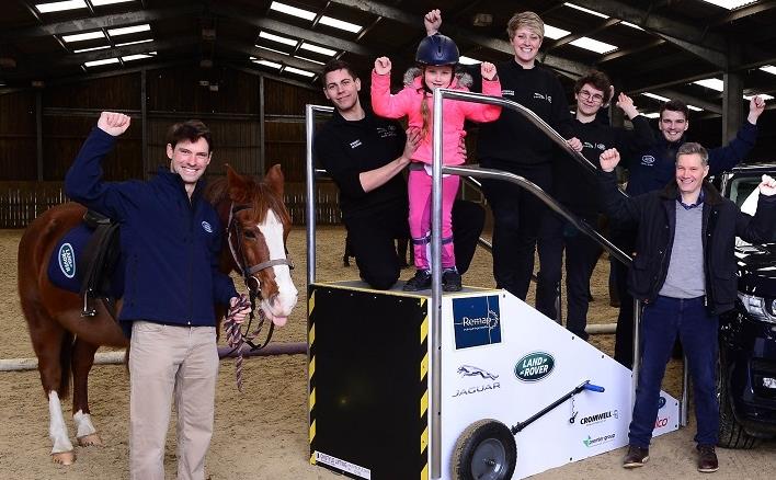 JLR JLR apprentices design new steps for Remap