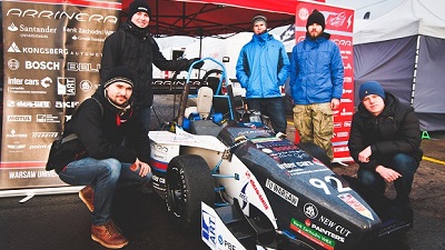 The WUT Racing team The WUT Racing team