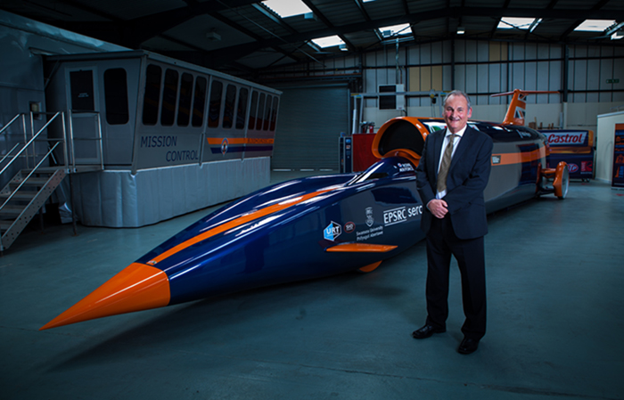 Richard Noble and Bloodhound