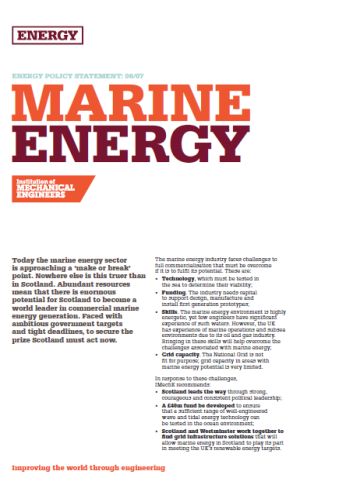 Marine Energy thumb