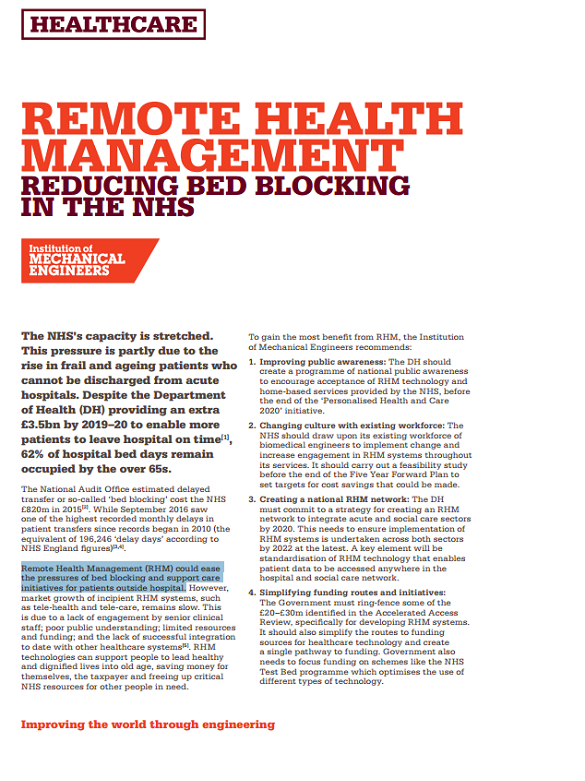 Remote Health Management