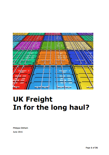 UK Freight - In for the long haul