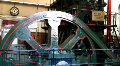 Star of the show: The gigantic River Don engine built in 1905 Article image
