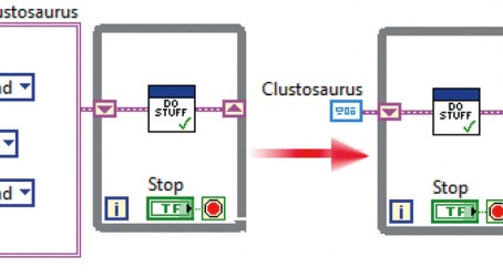 The new cluster constant improves readability Cleaner screen