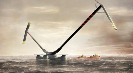 Novel vision: Vertical-axis winged turbine Article image