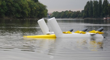 A 10th-scale version of Triton 3 was tested last year in the river Thames Article image