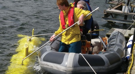 Out on the water: Kimber and his team used models extensively Article image