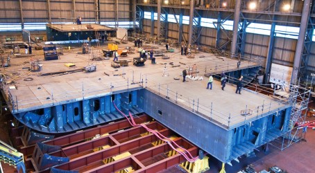 Work in progress: Block 03 in the early stages of construction Article image