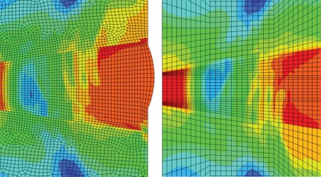 Physical testing may be used in tandem with finite element analysis Article image
