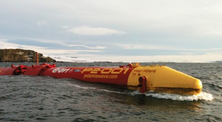 Skilled welders were a must for production of the 180m-long Pelamis Article image