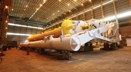 The Oyster wave-power device has been undergoing tests near Orkney Article image