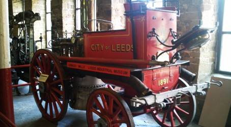The early fire engine Heritage hardware on display