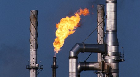 Release valve: Flaring is wasteful but eases underground pressures Article image