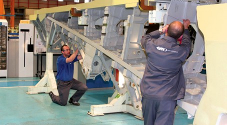 Well structured: Inner spar for the A380 takes shape Article image