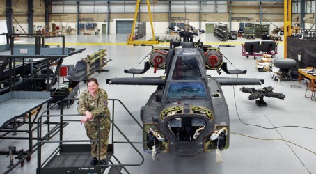 McKenzie heads a team of 90 military engineering officers and technicians Article image