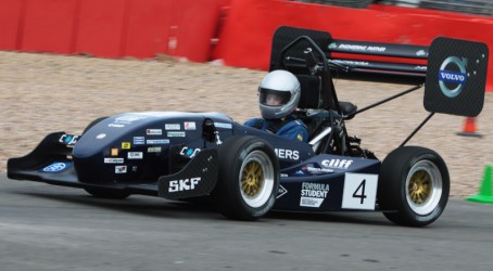 Winning formula: The Chalmers' team car won the 22km endurance race Article image