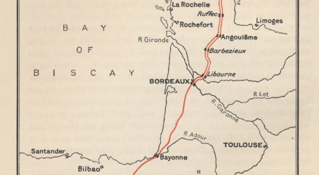 Click to view a larger map of the race route covering 812 miles Article image