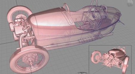 Visualisation software helped to bring the 3 Wheeler to market quickly Article image