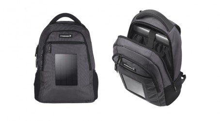 Backpack equipped with solar panel from Sussex firm Crosskase Article image