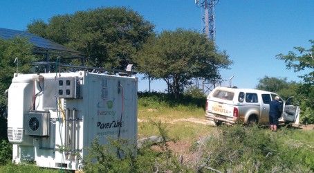 Site security: The container keeps the equipment safe in remote locations Article image
