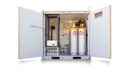 Fuelled-up: Anhydrous ammonia needs replenishing monthly Article image