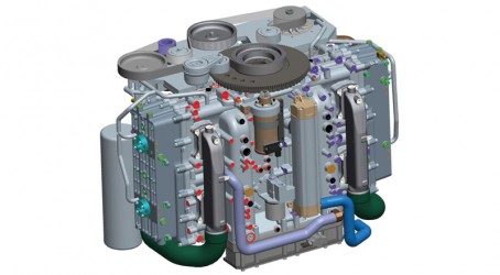 Engine is intended for outboards on Royal Navy inflatable boats Article image