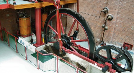 Eye-catching: The Crossfield Mill giant beam engine Article image