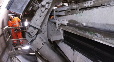 Boring under the capital’s streets as the first section of tunnel is completed Article image