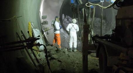 Big dig: Beneath Finsbury Circus as the TBM nears Liverpool Street Article image