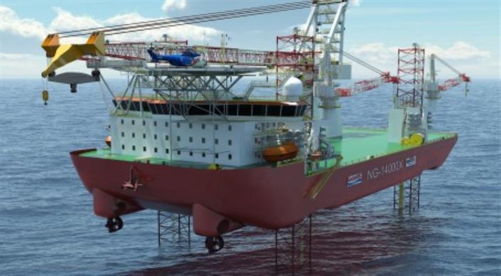 Haeva Jack Up Vessel | Navires autoélévateurs d’installation offshore – SDQVM