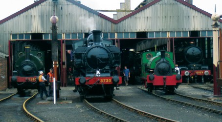 The locomotives are in steam across the summer holidays The main attractions