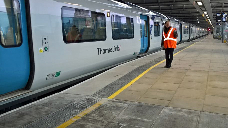 train platform