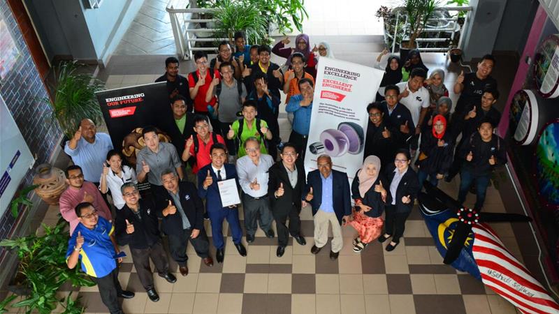 Attendees at the UniMAP student chapter launch