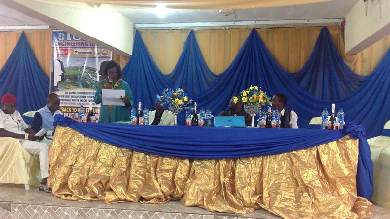 Special Guests and Judges including acting Chief Judge Celina N. Enukoha announcing the final result of the debate. Special Guests and Judges including acting Chief Judge Celina N. Enukoha announcing the final result of the debate.